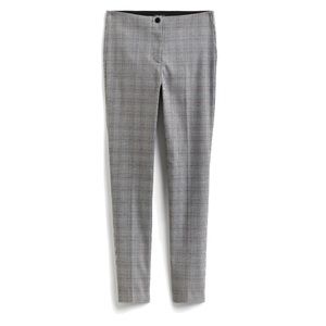 Violets and Roses plaid trouser